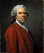 Portrait of Johan Pasch, Surveyor to the Royal Household and artist Alexander Roslin